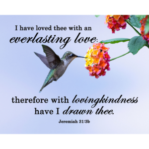 KJV Jeremiah 31:3b