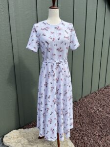The "Sparrow Dress" in Salmon