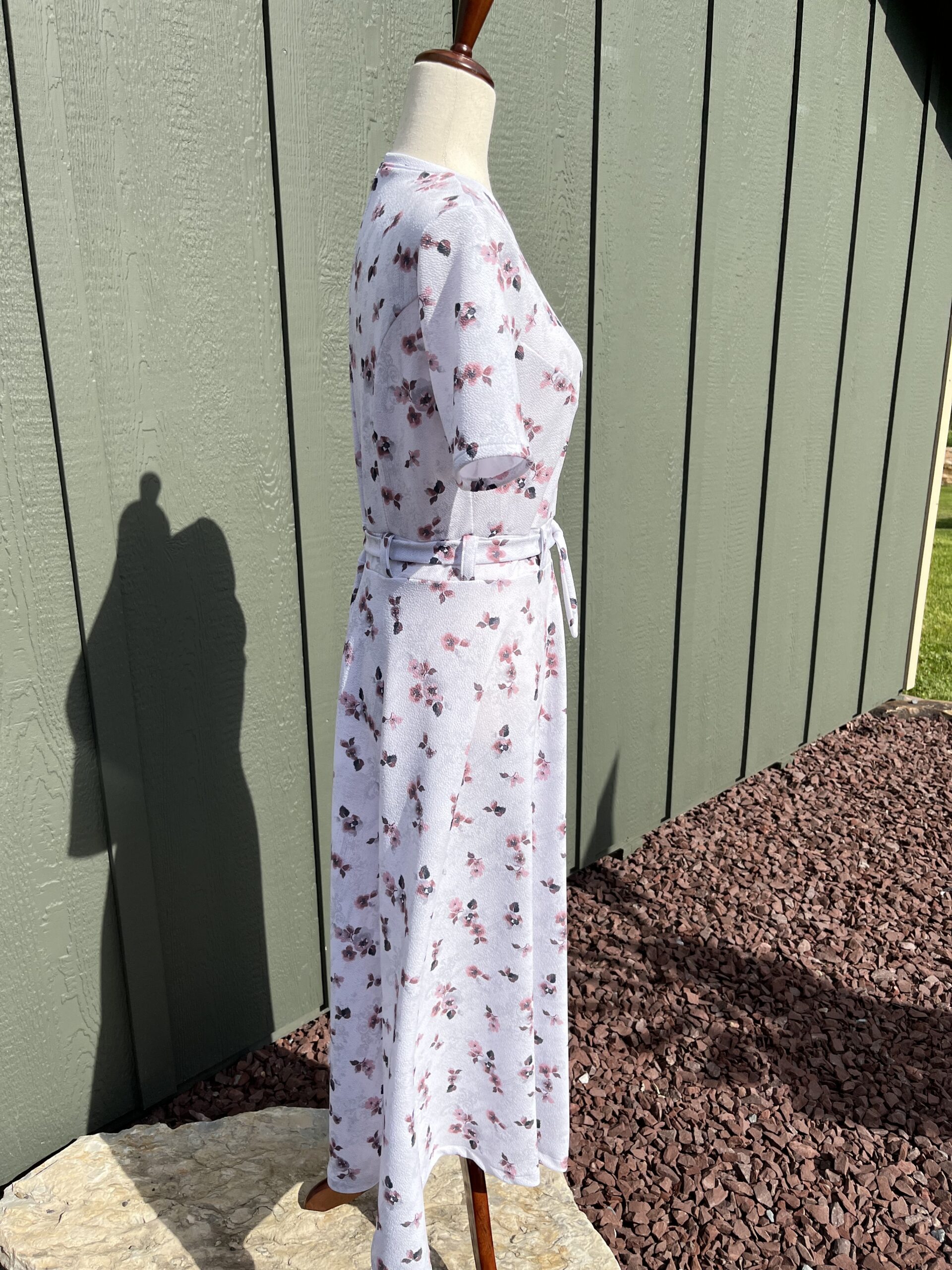 The "Sparrow Dress" in Salmon - Image 7