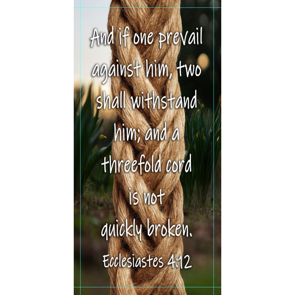 KJV Ecclesiastes 4:12 - Image 2