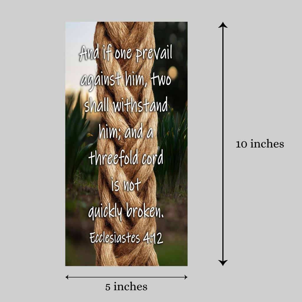 KJV Ecclesiastes 4:12 - Image 3