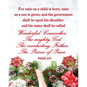 KJV Isaiah 9:6