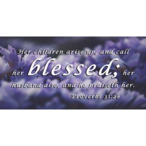 KJV Proverbs 31:28