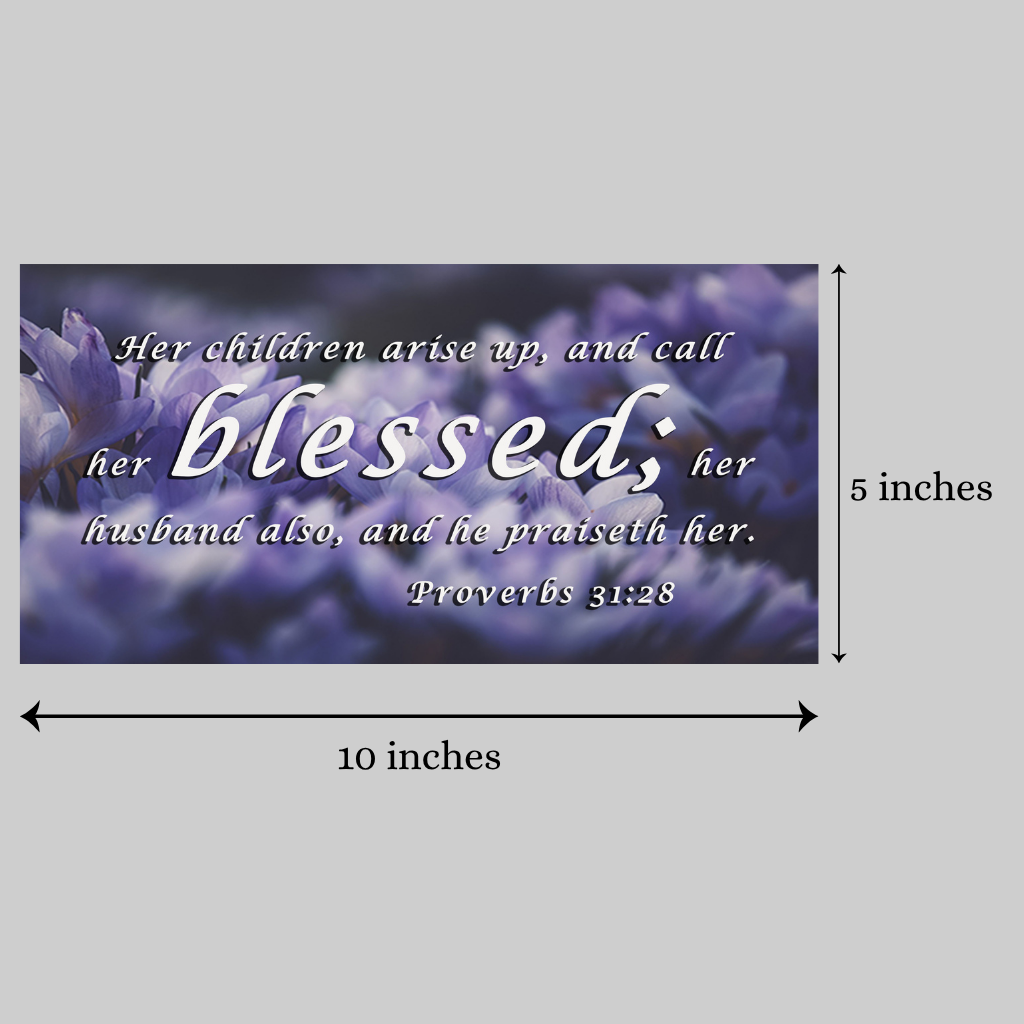 KJV Proverbs 31:28 - Image 3