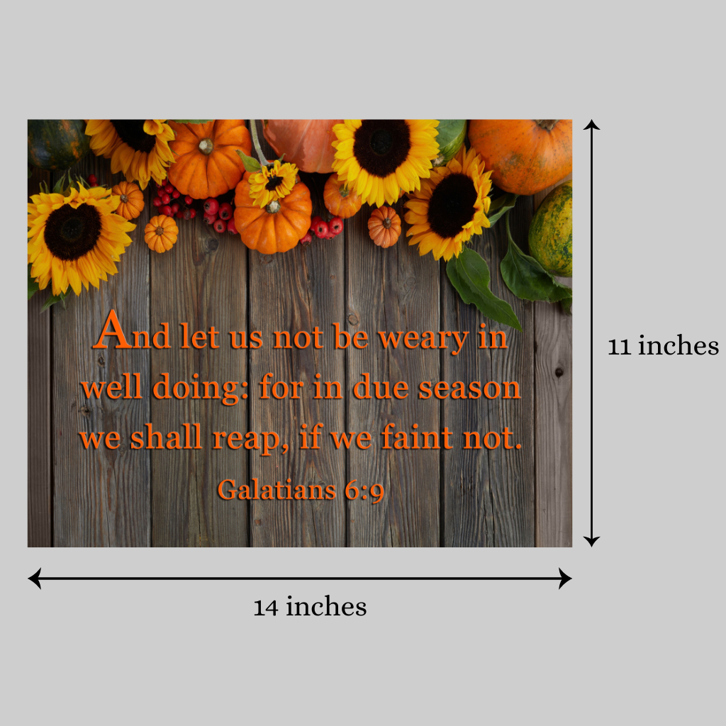 KJV Galatians 6:9 - Image 3