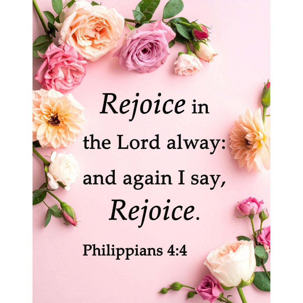KJV Philippians 4:4