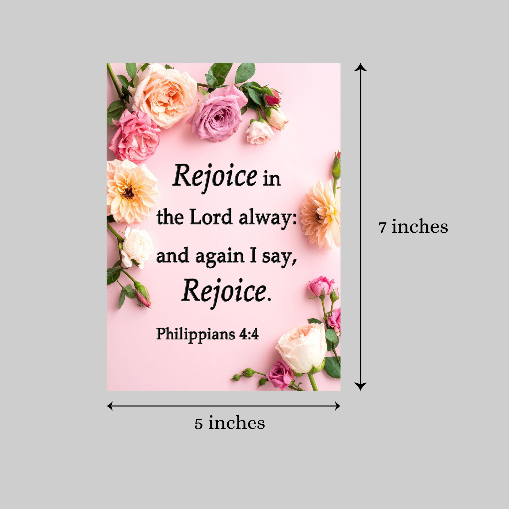 KJV Philippians 4:4 - Image 5