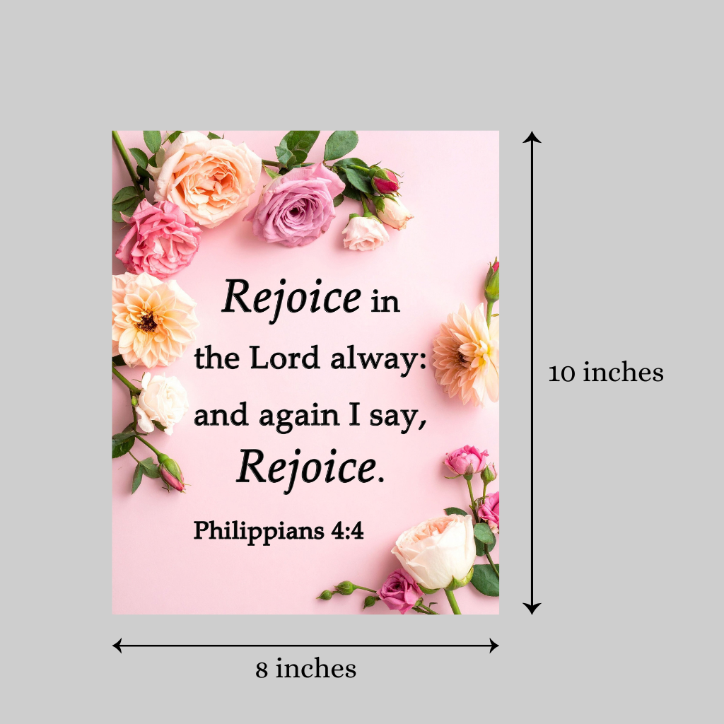 KJV Philippians 4:4 - Image 4