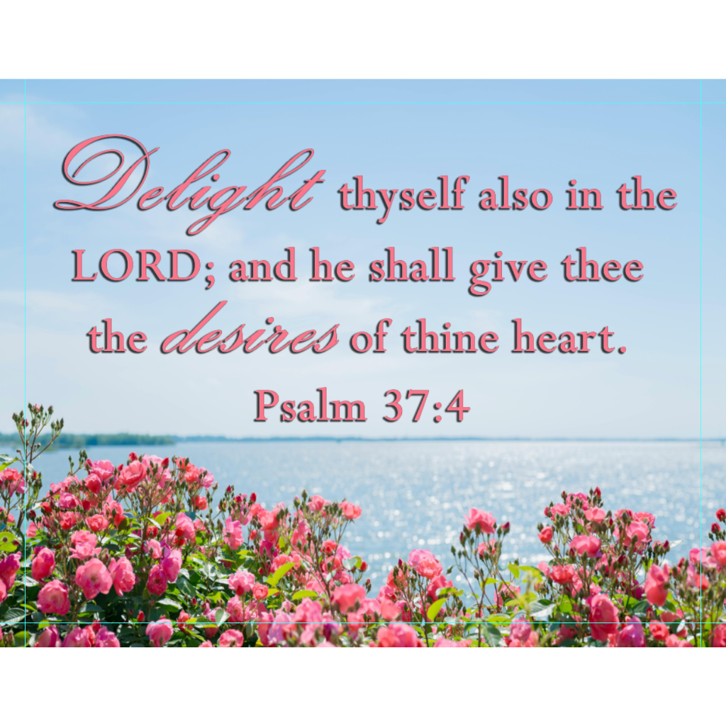 KJV Psalm 37:4 - Image 2
