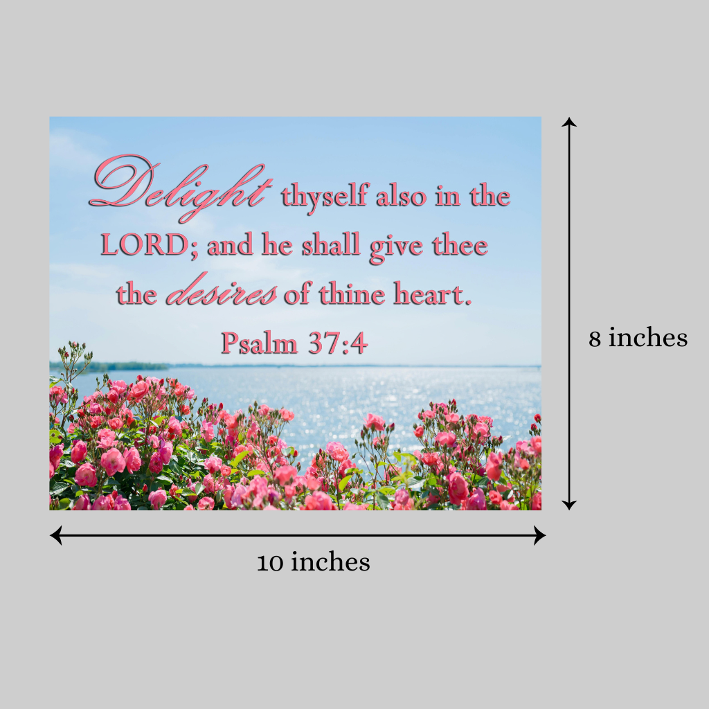 KJV Psalm 37:4 - Image 4