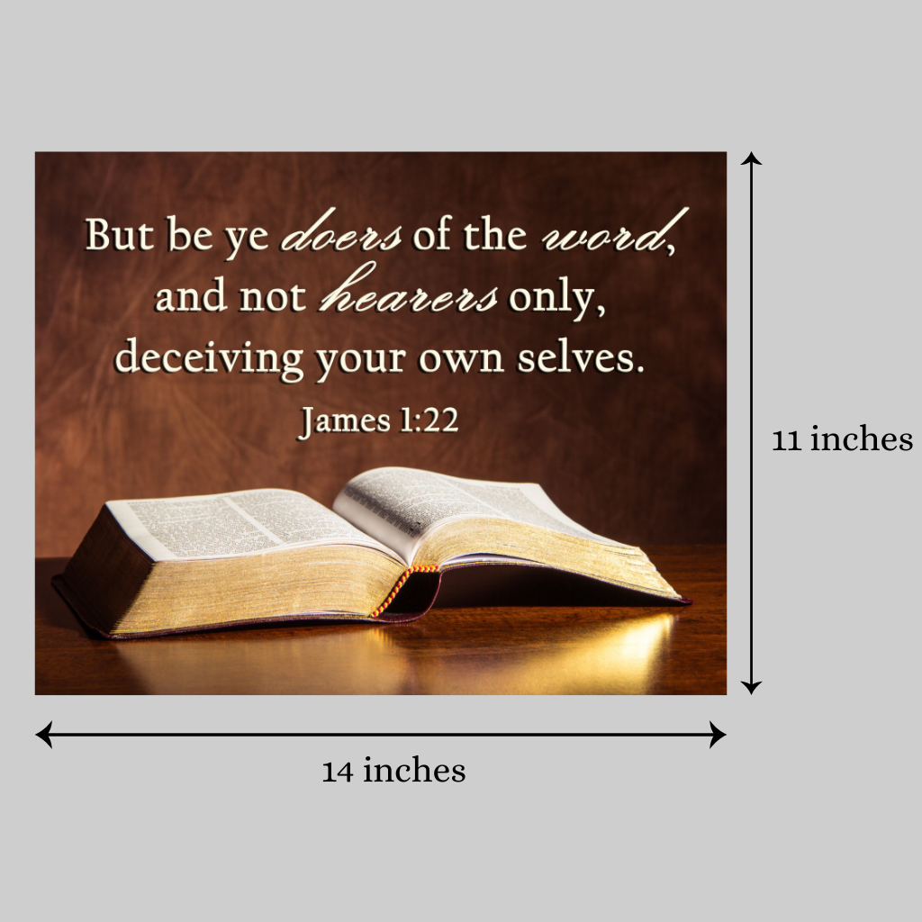 KJV James 1:22 - Image 3