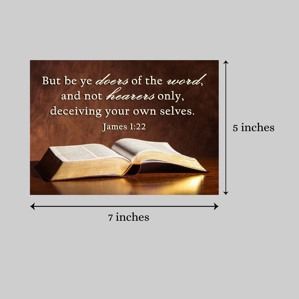 KJV James 1:22 - Image 5