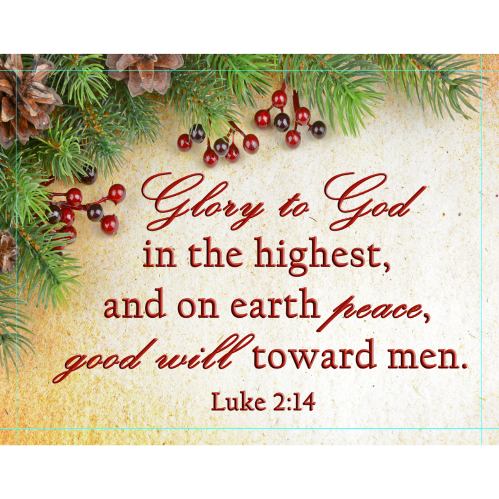 KJV Luke 2:14 - Image 2