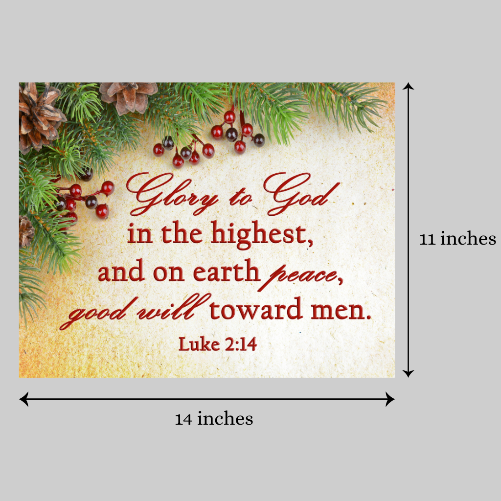 KJV Luke 2:14 - Image 3
