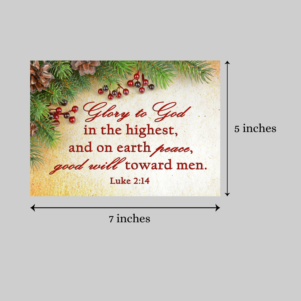 KJV Luke 2:14 - Image 5